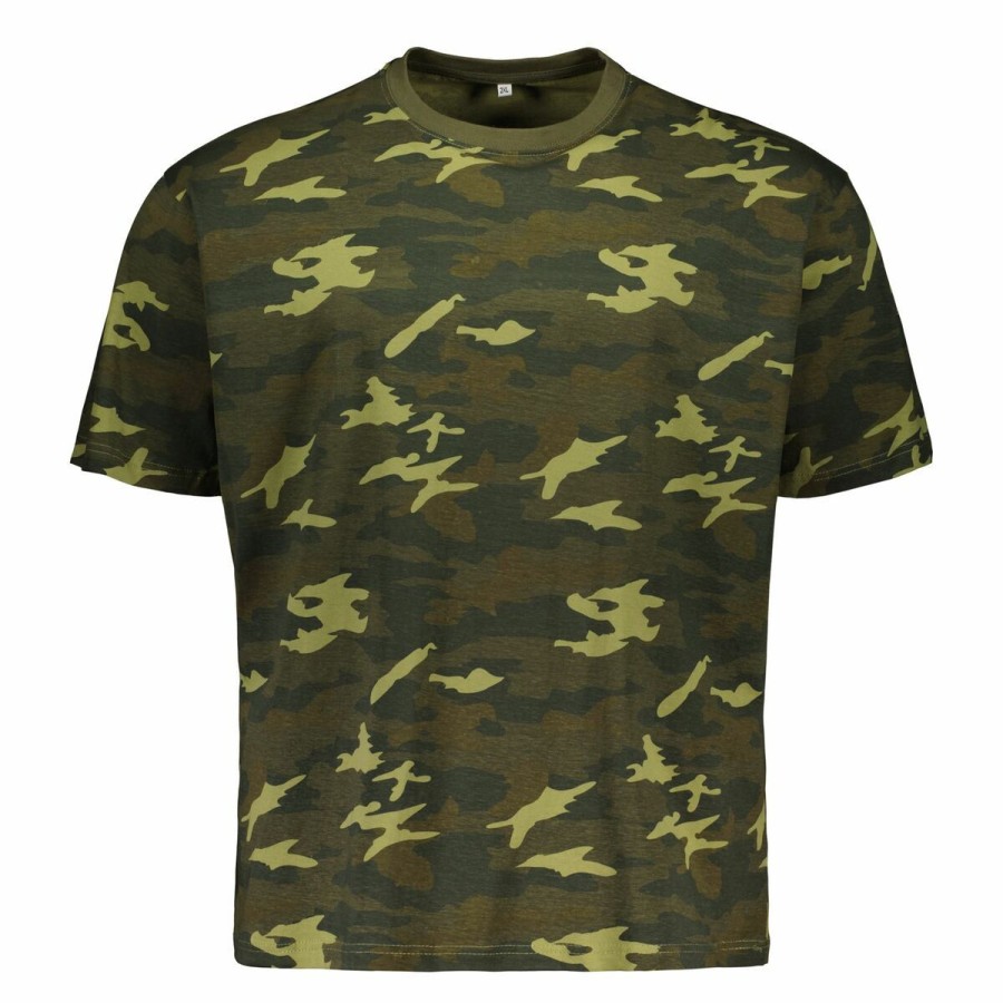 Ylaosat BigBones T-Paidat | Camo T-Paita